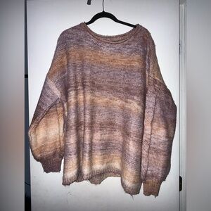 LC Lauren Conrad Earthy Tones Women's Sweater
